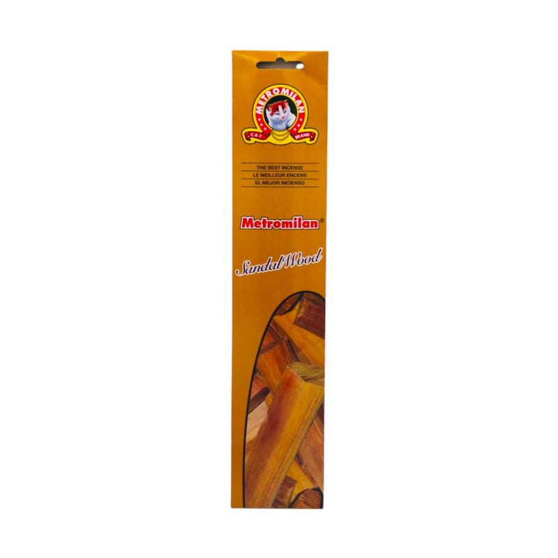 Metromilan Sandal Wood Incense Stick (20 Sticks) - Tuk Tuk Mart