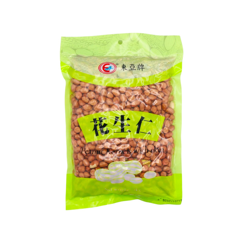 East Asia Brand Peanut Kernels with Skin 東亞牌花生仁 1kg - Tuk Tuk Mart