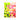 EDO Pack Gummy Candy Green Apple Flavour + Peach Flavour 120g - Tuk Tuk Mart