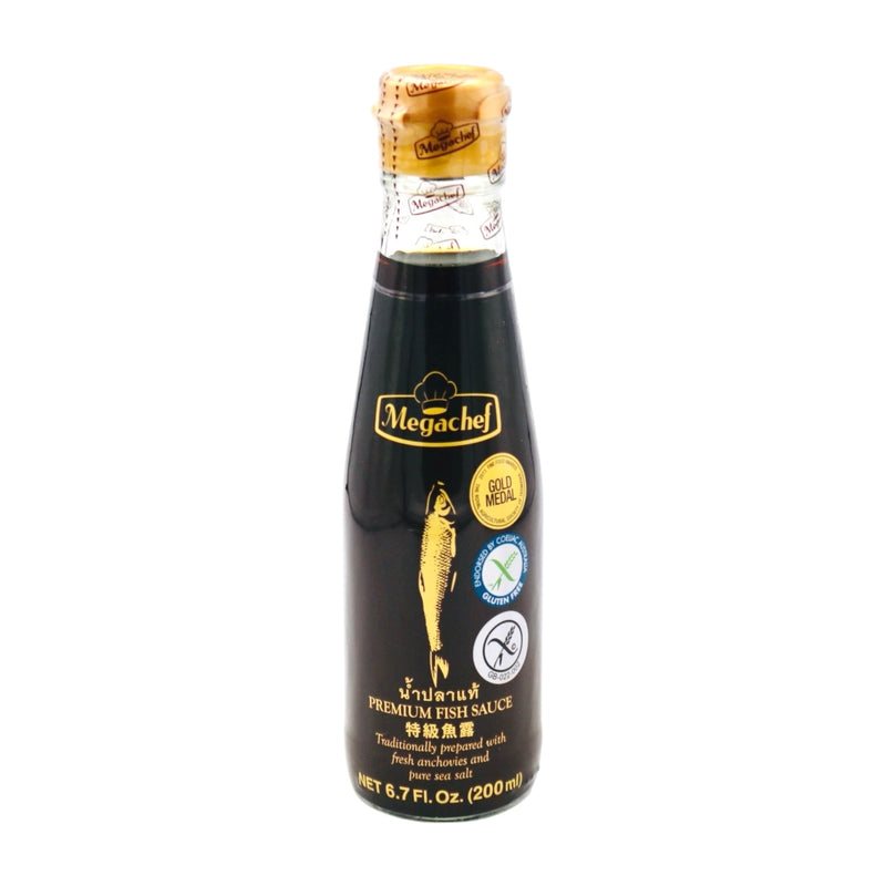 Megachef Premium Fish Sauce (Gluten Free) 特級魚露 200ml - Tuk Tuk Mart