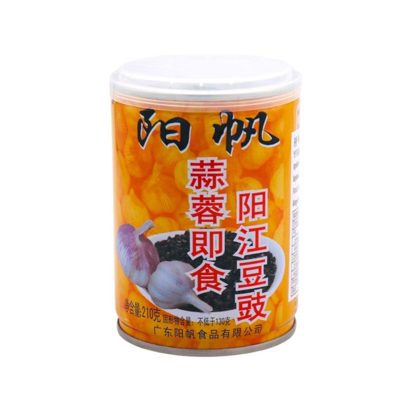 YF Black Bean with Garlic 陽帆豆豉 蒜蓉 210g - Tuk Tuk Mart