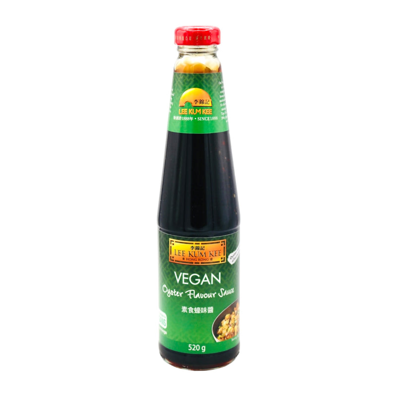 Lee Kum Kee Vegan Oyster Flavour Sauce 李錦記素食蠔味醬 520g - Tuk Tuk Mart