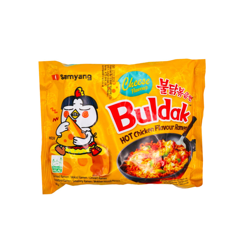Samyang Buldak Cheese Hot Chicken Flavour Ramen 140g | Tuk Tuk Mart