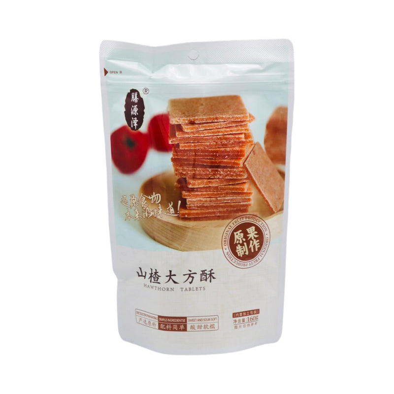 SYZ Hawthorn Crisp 膳源澤山楂大方酥 160g - Tuk Tuk Mart