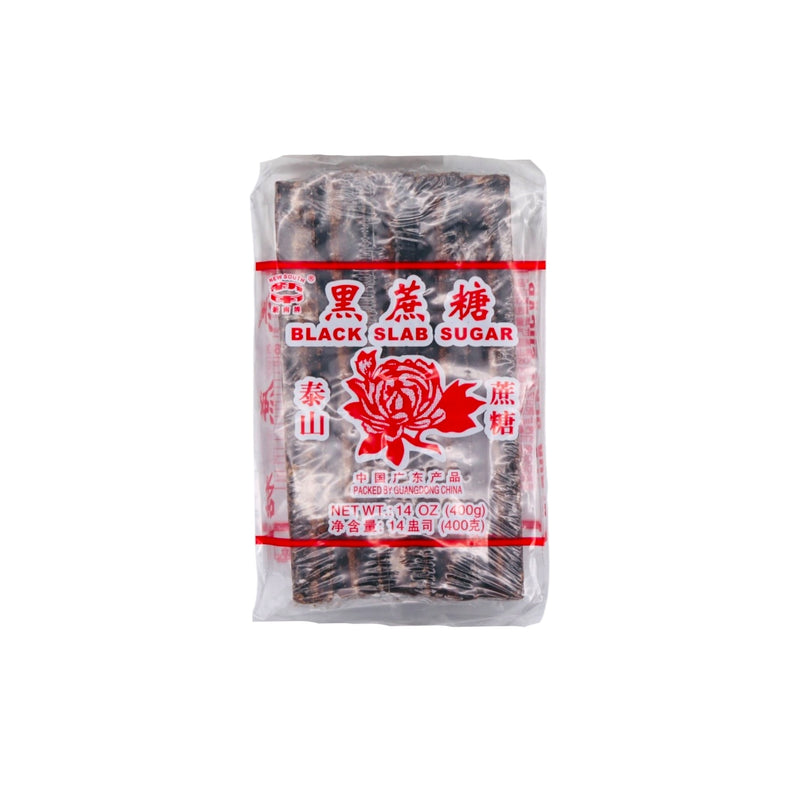 New South Black Slab Sugar 新南牌黑蔗糖 400g - Tuk Tuk Mart
