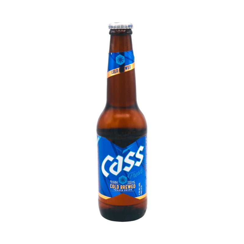 Cass Fresh Cold Brewed Beer 凱獅啤酒 (Alc. 4.5% Vol.) 330ml - Tuk Tuk Mart