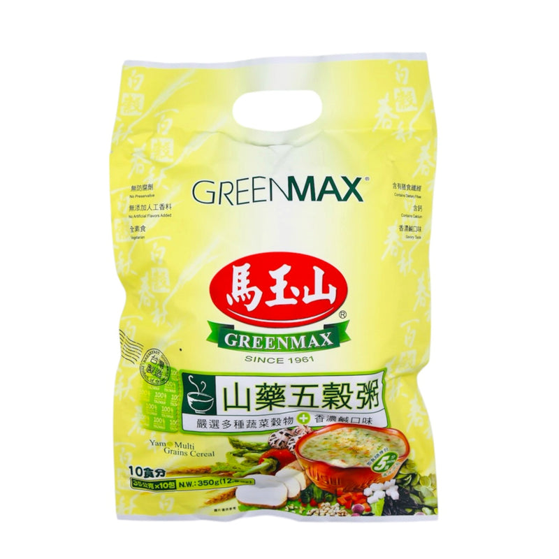 Greenmax Yam & Multi Grains Cereal (12 Sachets) 420g - Tuk Tuk Mart
