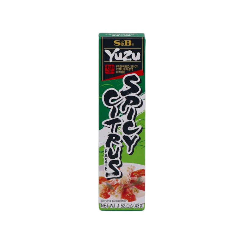 S&B Yuzu Citrus and Pepper Paste (Spicy Citrus Paste) 43g - Tuk Tuk Ma…