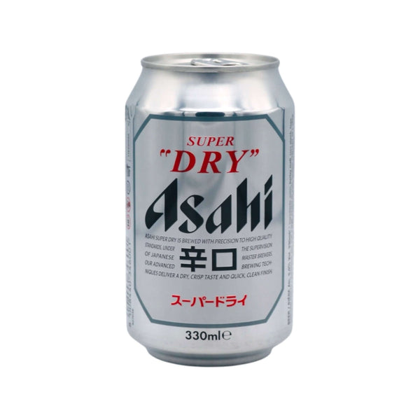 Asahi Super Dry Beer (Alc. 5.0% Vol.) 330ml - Tuk Tuk Mart