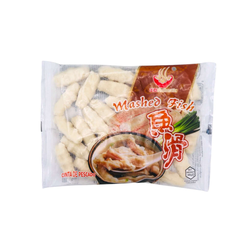 Authentic Glutinous Mashed Fish 正點魚滑 360g (Frozen) - Tuk Tuk Mart
