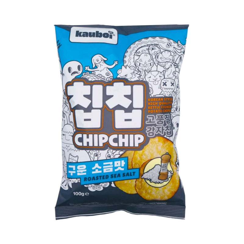 Kauboi Chip Chip Roasted Sea Salt Flavour 100g - Tuk Tuk Mart