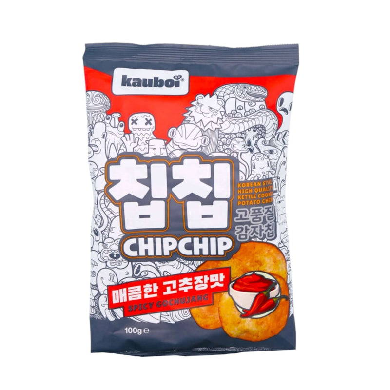Kauboi Chip Chip Spicy Gochujang Flavour 100g - Tuk Tuk Mart