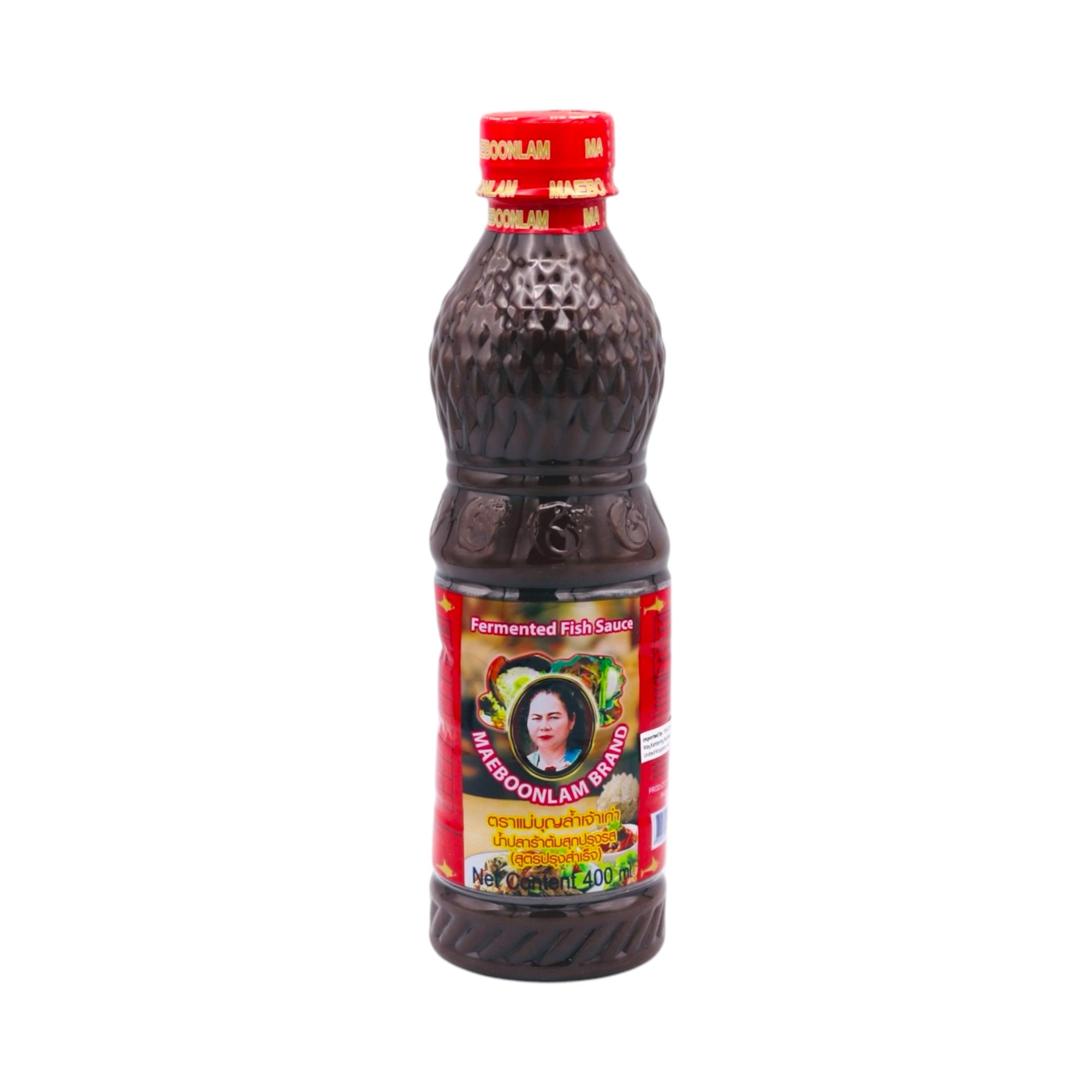 Maeboonlam Brand Papaya Salad Dressing (Fermented Fish Sauce) 400ml - Tuk Tuk Mart