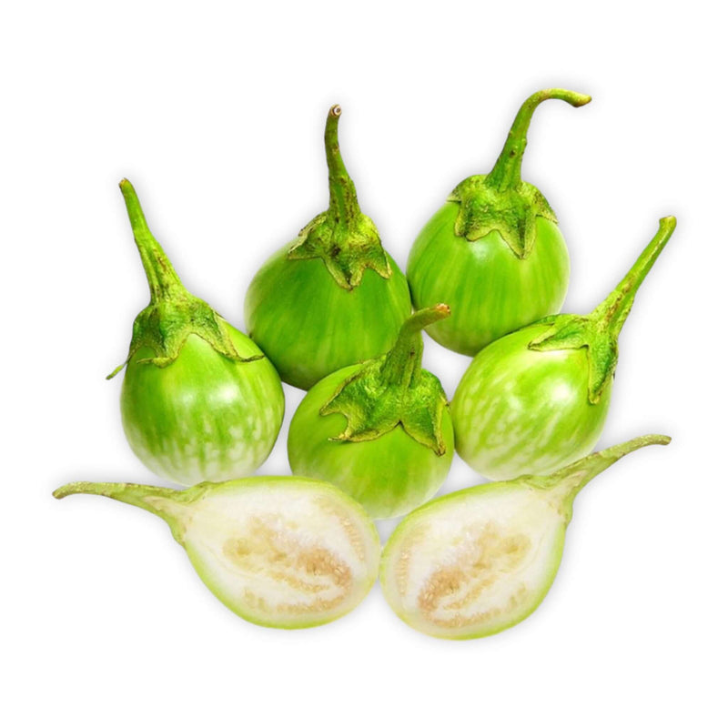 Fresh Round Eggplant (Thai) 200g - Tuk Tuk Mart