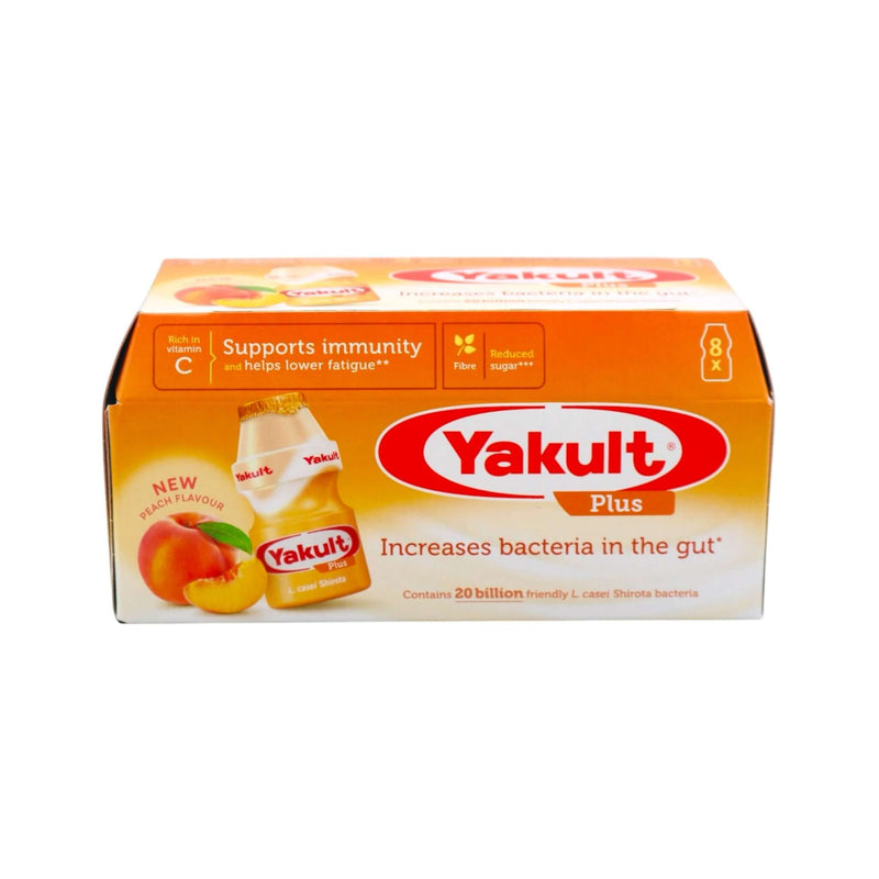 Yakult Plus Peach Flavour (65ml*8) 520ml - Tuk Tuk Mart