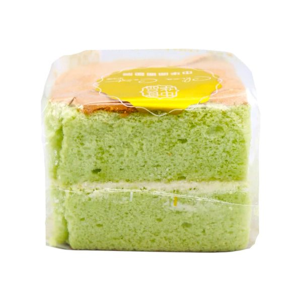 Z.H. Bakery Pandan Flavour Cake Slice 香葉蛋糕片 150g - Tuk Tuk Mart