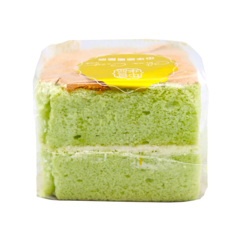 Z.H. Bakery Pandan Flavour Cake Slice 香葉蛋糕片 150g - Tuk Tuk Mart