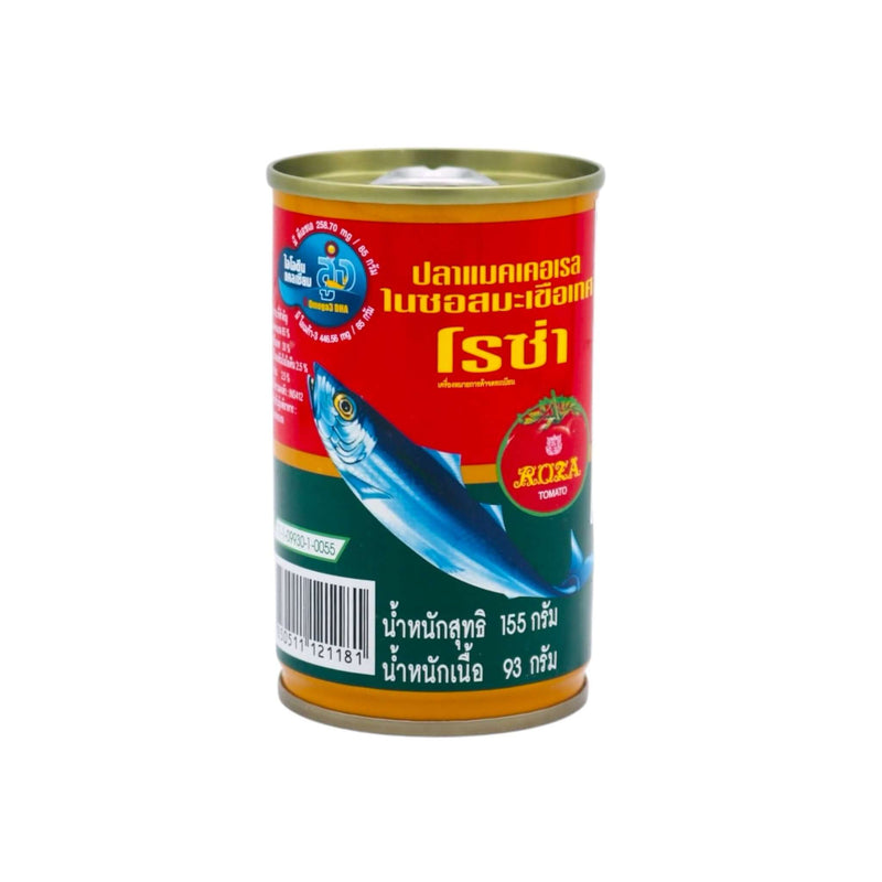 Roza Mackerels in Tomato Sauce 155g - Tuk Tuk Mart