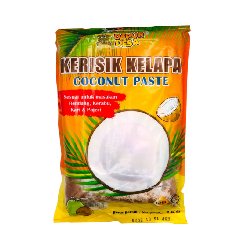 Depur Desa Coconut Paste (Kerisik Kelapa) 1KG - Tuk Tuk Mart