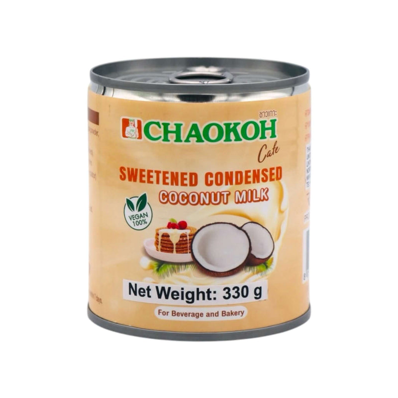 Chaokoh Sweetened Condensed Coconut Milk 330g - Tuk Tuk Mart
