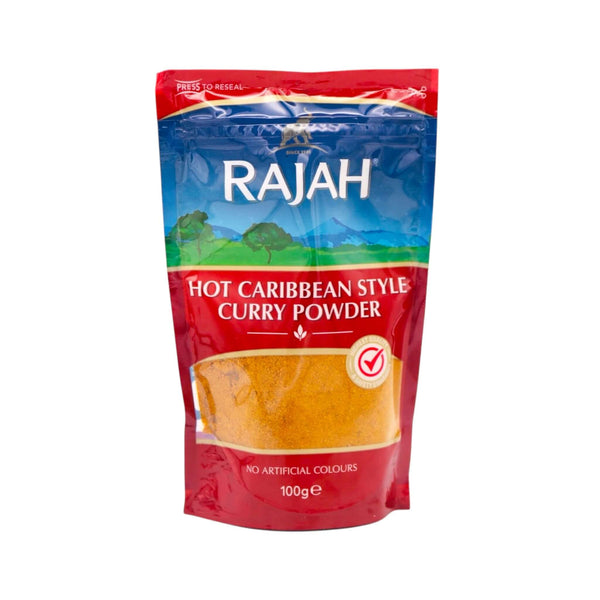 Rajah Hot Caribbean Style Curry Powder 100g - Tuk Tuk Mart
