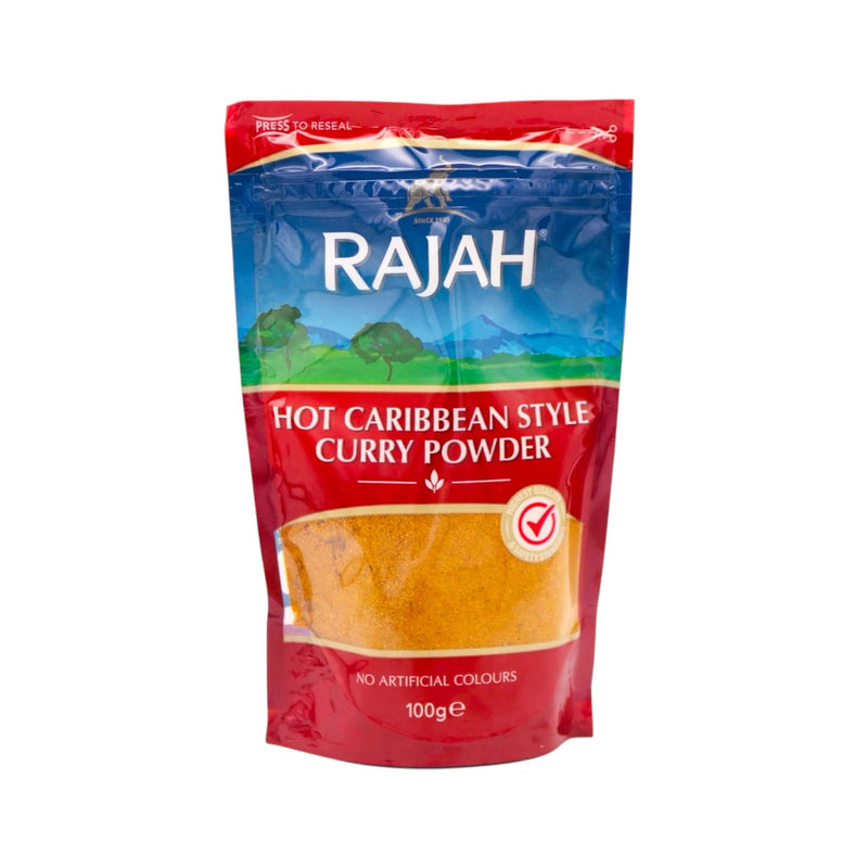 Rajah Hot Caribbean Style Curry Powder 100g - Tuk Tuk Mart
