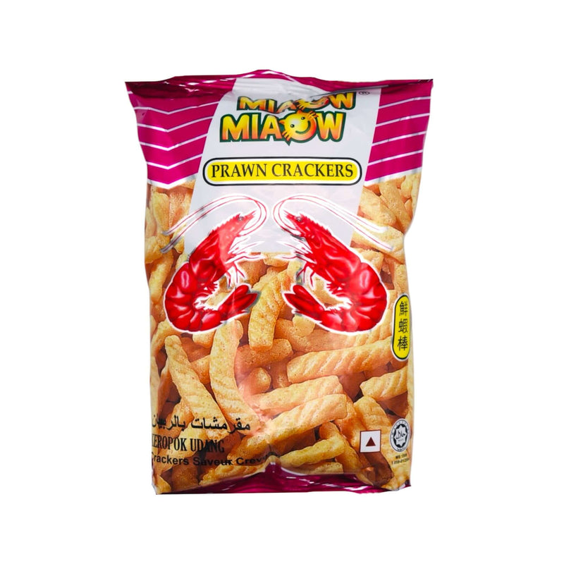 Miaow Miaow Prawn Crackers 50g - Tuk Tuk Mart