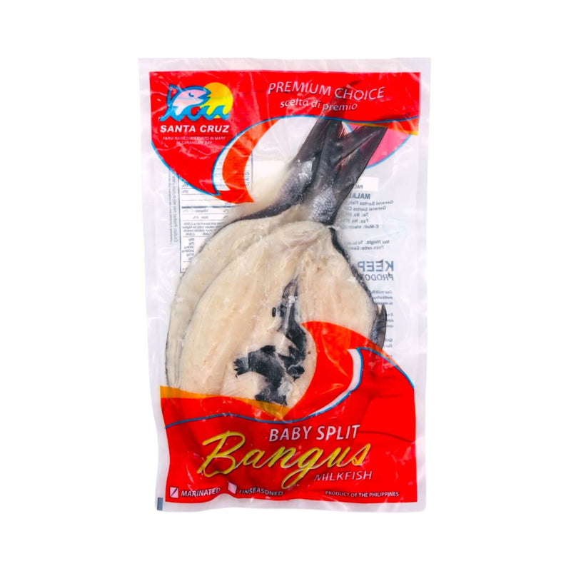 Santa Cruz Milkfish Marinated Baby Split (150-200) 490g (Frozen) - Tuk Tuk Mart