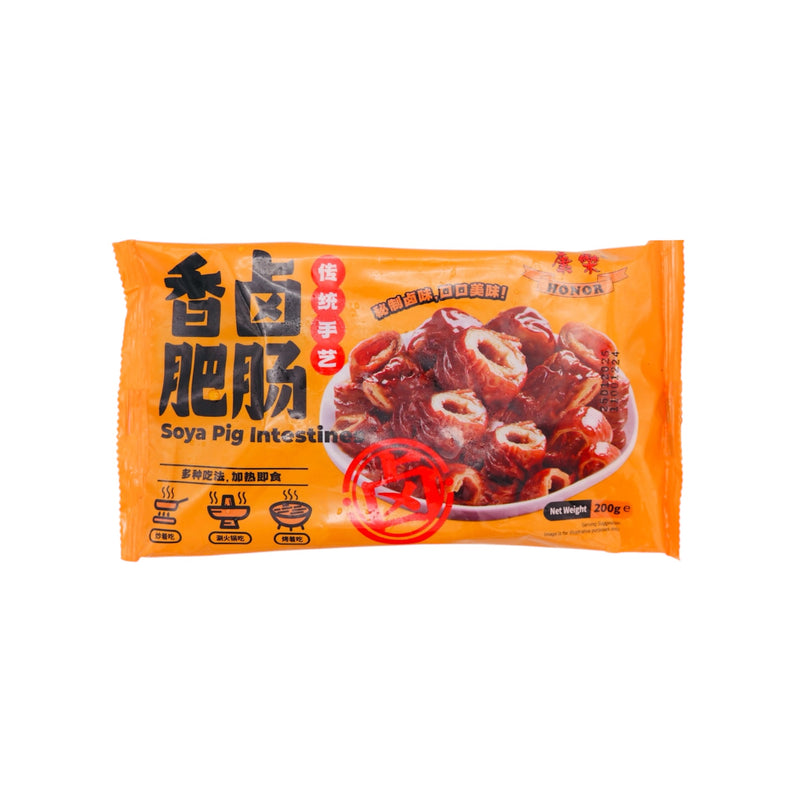 Honor Soya Pig Intestines 康樂香滷肥腸 200g (Frozen) - Tuk Tuk Mart