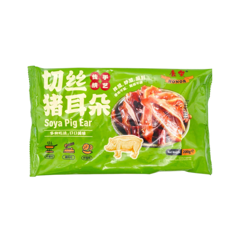 Honor Soya Pig Ear 康樂切絲豬耳朵 200g (Frozen) - Tuk Tuk Mart