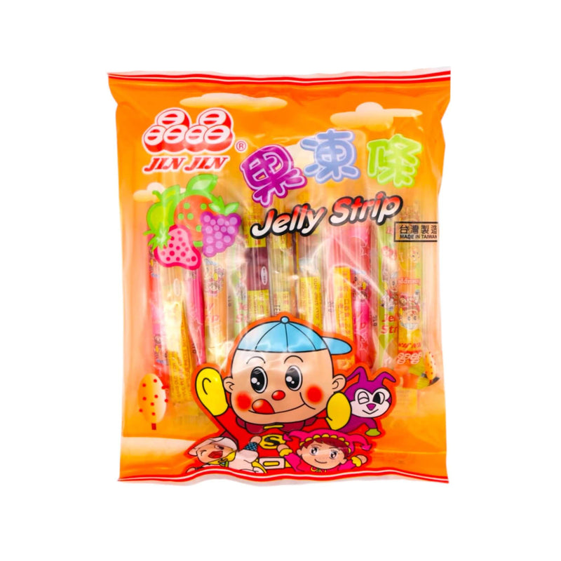 Jin Jin Assorted Flavours Jelly Strip (20.4g*23) 469.2g - Tuk Tuk Mart