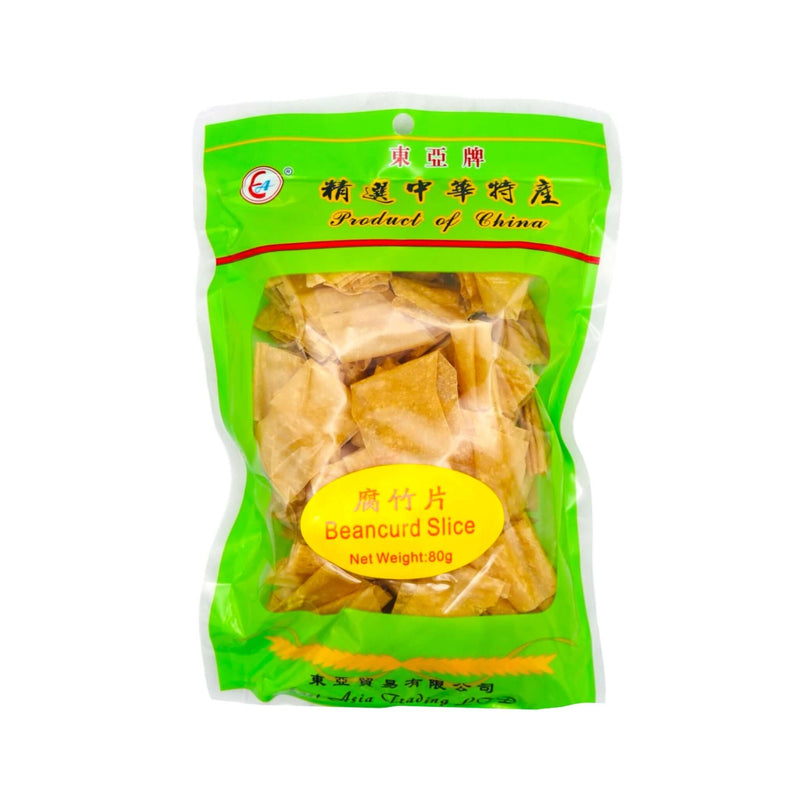East Asia Brand Beancurd Slice 東亞牌腐竹片 80g - Tuk Tuk Mart