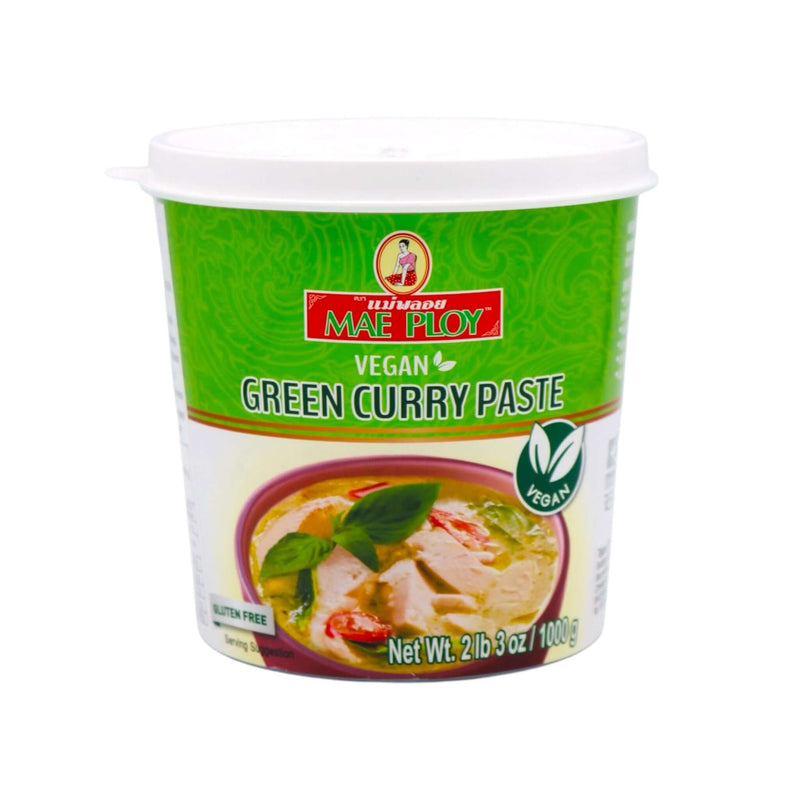 Mae Ploy Vegetarian Green Curry Paste 1kg (Vegan) - Tuk Tuk Mart