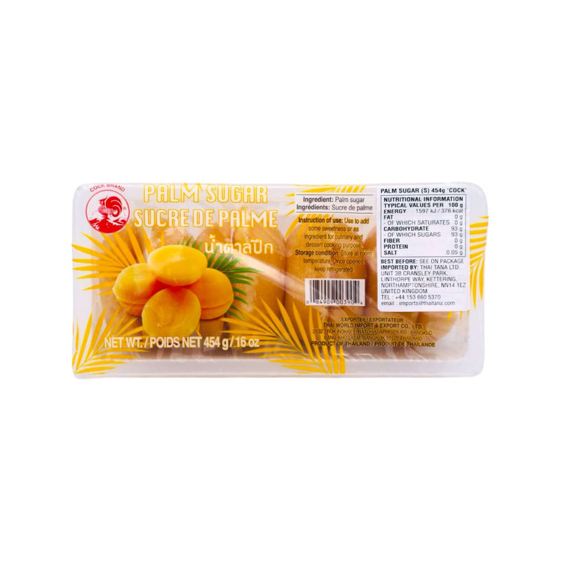 Cock Brand Palm Sugar 454g - Tuk Tuk Mart