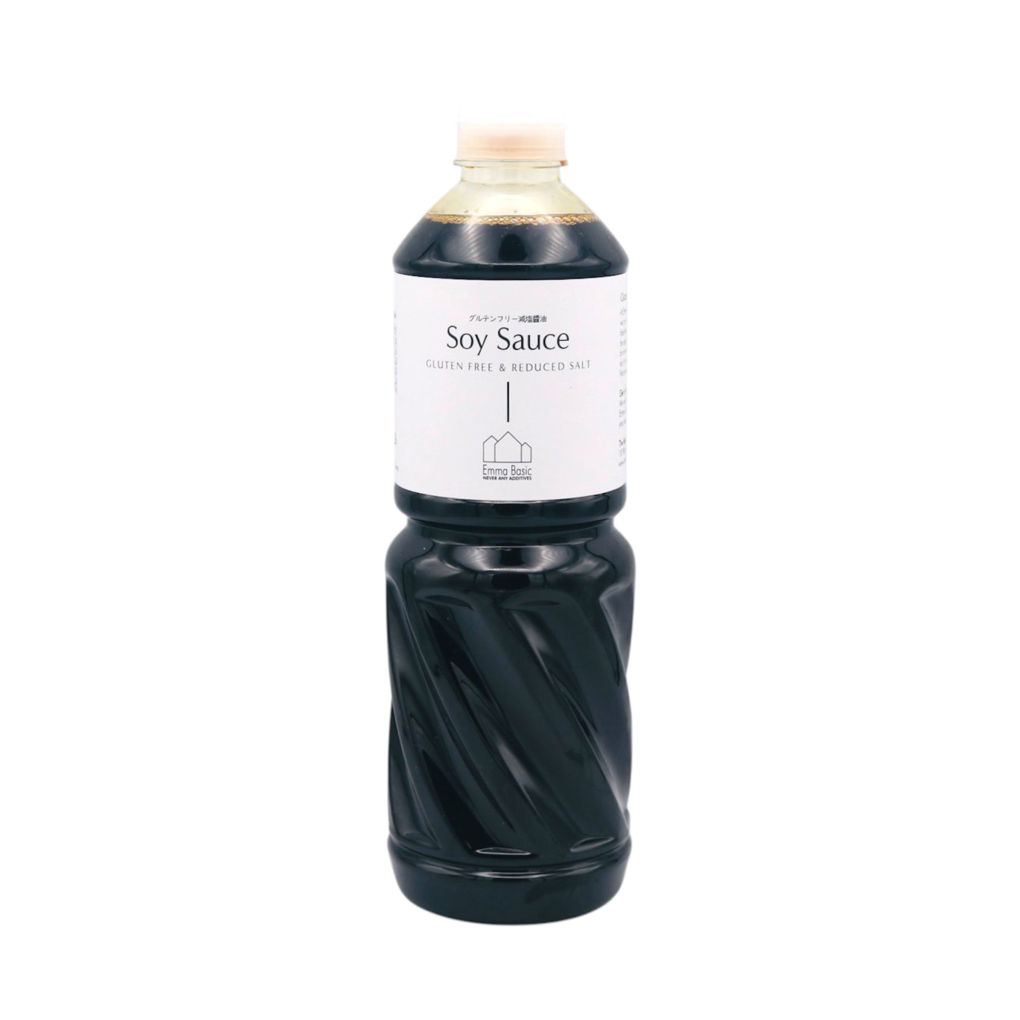 Emma Basic Gluten Free & Reduced Salt Soy Sauce 1L - Tuk Tuk Mart