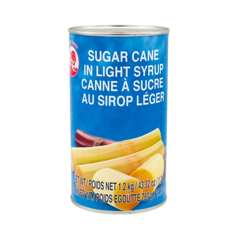 Cock Brand Sugar Cane (Stick) in Light Syrup 糖水甘蔗 1.2kg - Tuk Tuk Mart