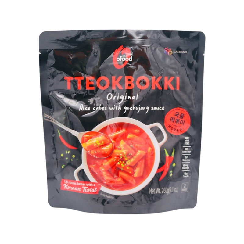 Daesang O’Food Original Tteokbokki 260g - Tuk Tuk Mart