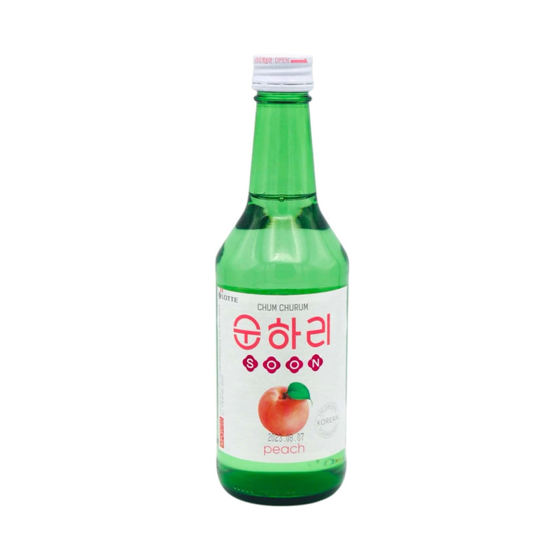 Lotte Chum Churum Soju Peach Flavour (Alc. 12% Vol.) 350ml - Tuk Tuk Mart