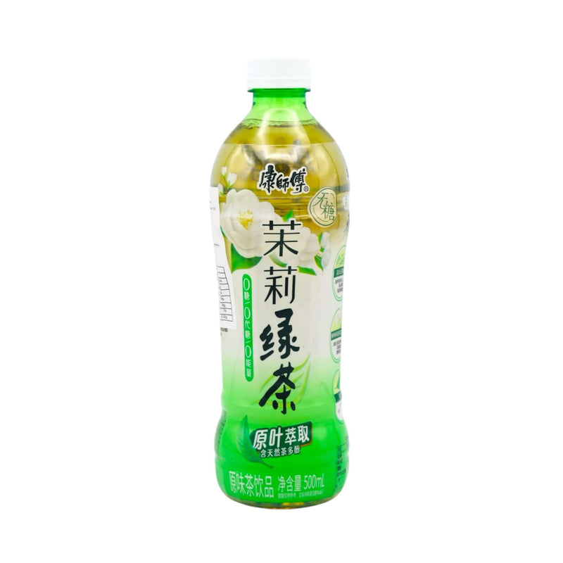 Master Kong Jasmine Green Tea (Sugar-Free) 康師傅無糖茉莉綠茶 500ml - Tuk Tuk Mart