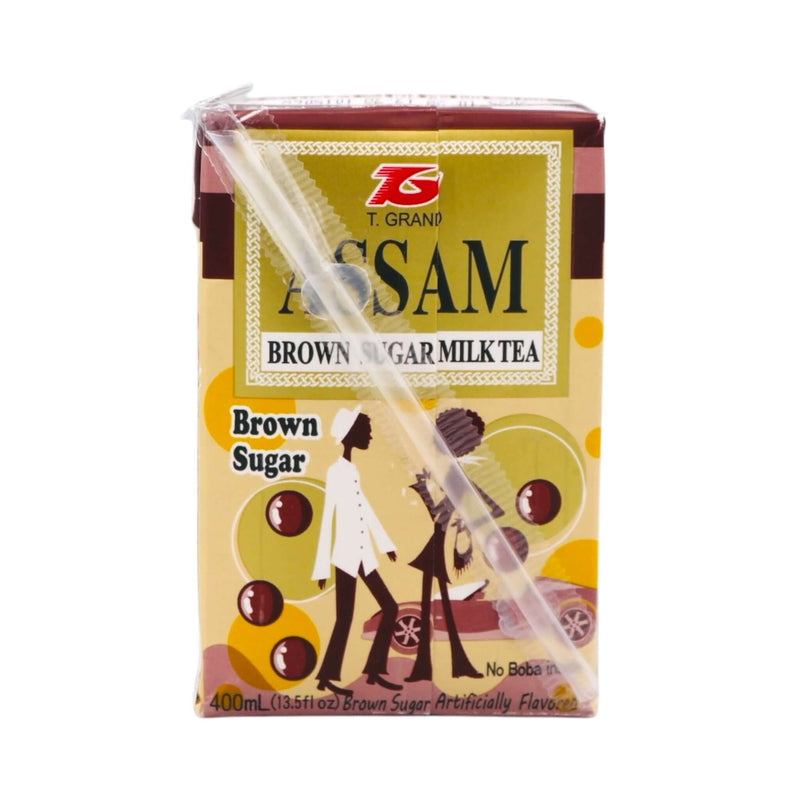 T. Grand Assam Brown Sugar Milk Tea 阿薩姆奶茶黑糖珍珠口味 400ml - Tuk Tuk Mart