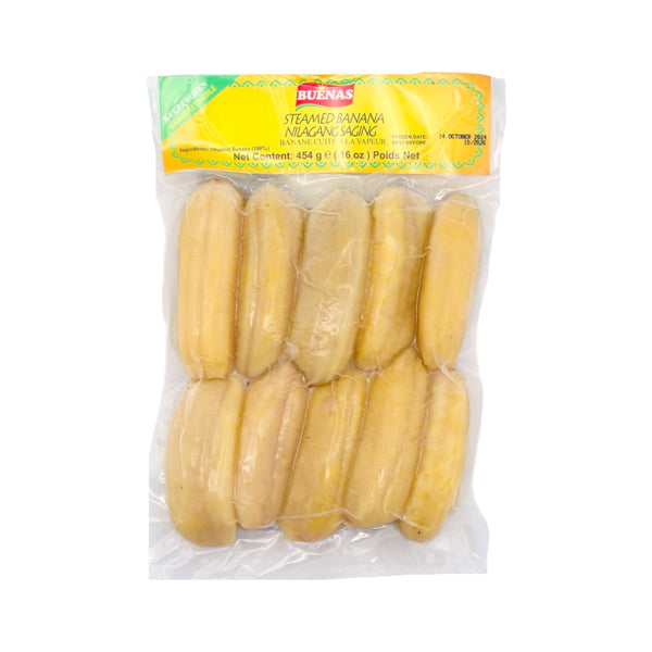 Buenas Steamed Banana 454g (Frozen) - Tuk Tuk Mart