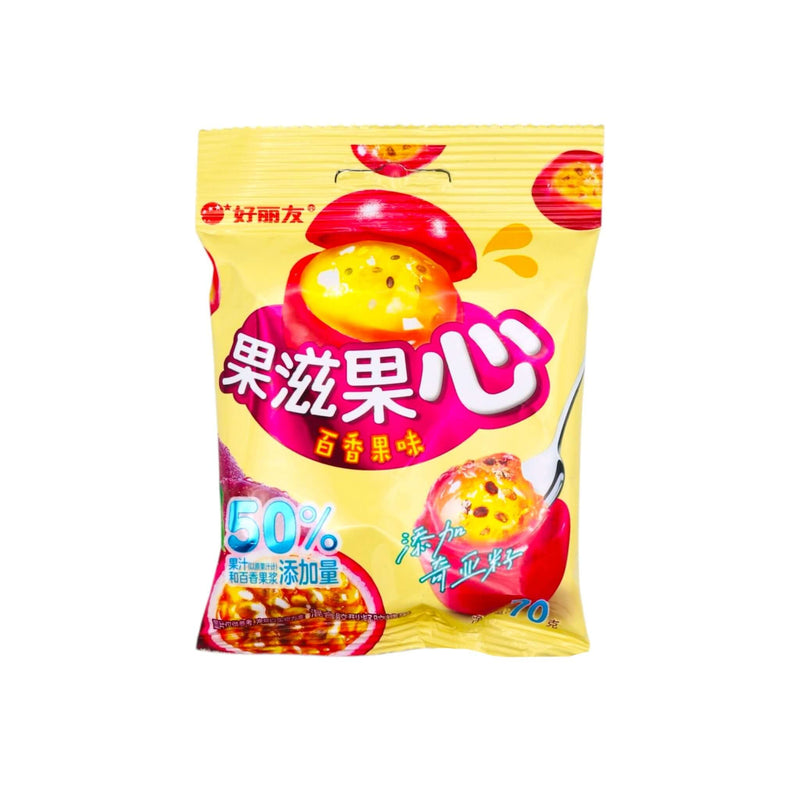 Orion Soft Candy Passion Fruit Flavour 70g - Tuk Tuk Mart