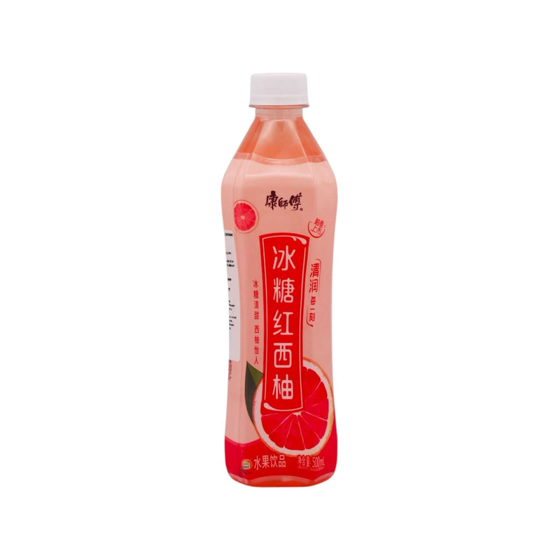 Master Kong Grapefruit Drink 康師傅冰糖紅西柚 500ml - Tuk Tuk Mart