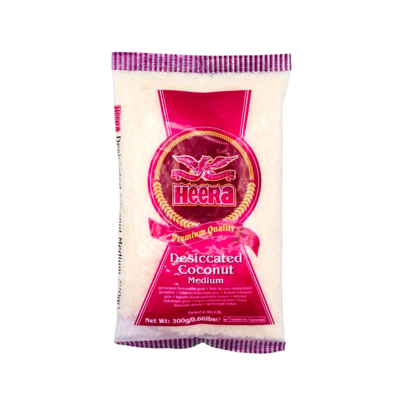 Heera Desiccated Coconut Medium 300g - Tuk Tuk Mart