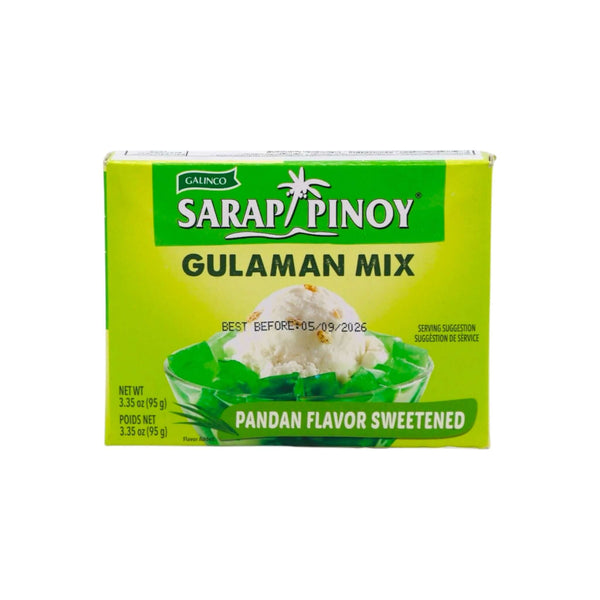 Sarap Pinoy Agar Agar Pandan Flavour 95g - Tuk Tuk Mart