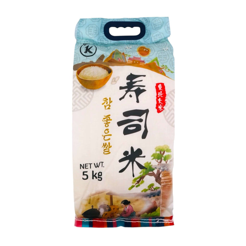 J&K Sushi Rice 壽司米 東北大米 5kg - Tuk Tuk Mart