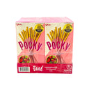 Box of Glico Pocky Strawberry Flavoured Coated Biscuit Sticks (10 Packs*43g) - Tuk Tuk Mart