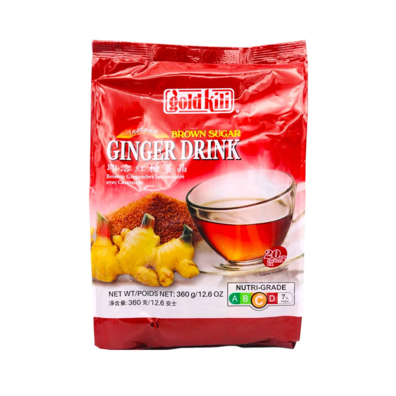 Gold Kili Instant Brown Sugar Ginger Drink (20*18g) 360g - Tuk Tuk Mart