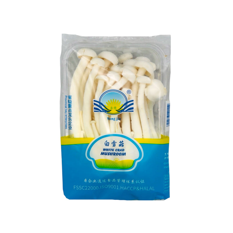 YJ White Crad Mushroom 200g - Tuk Tuk Mart