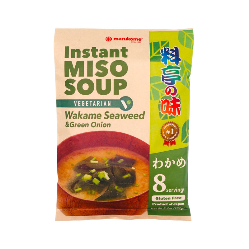 Marukome Instant Miso Soup (Ryoutei No Aji) Vegetarian - Tuk Tuk Mart